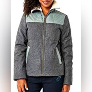 Carve Designs Women’s Zane Down Insulated Jacket Moss/Gray Sz M EUC!